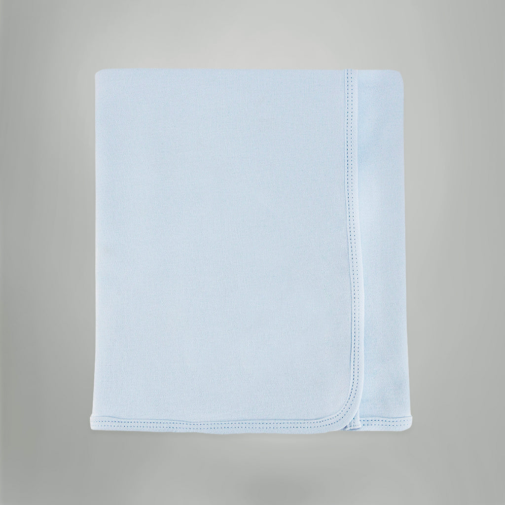Soft Baby Boy Muslin Swaddle Blanket - Breathable & Lightweight for Newborns - Perfect for Swaddling, Nursing, and Stroller Cover