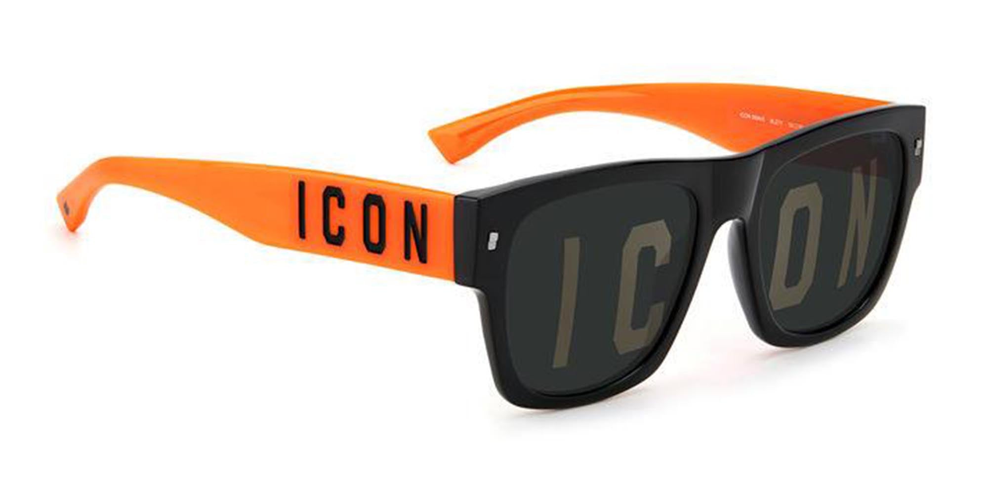 DSQUARED2 Icon 0004/S Sunglasses - Polarized UV Protection Aviator Sunglasses for Men & Women - Perfect for Driving, Beach & Outdoor Activities