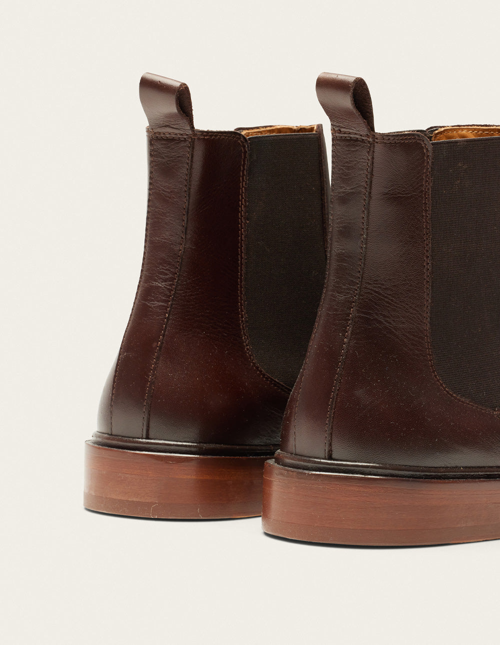 Nicolas Brown Leather Ankle Boots for Women - Stylish & Comfortable Fall & Winter Fashion Booties for Casual Outfits & Office Wear