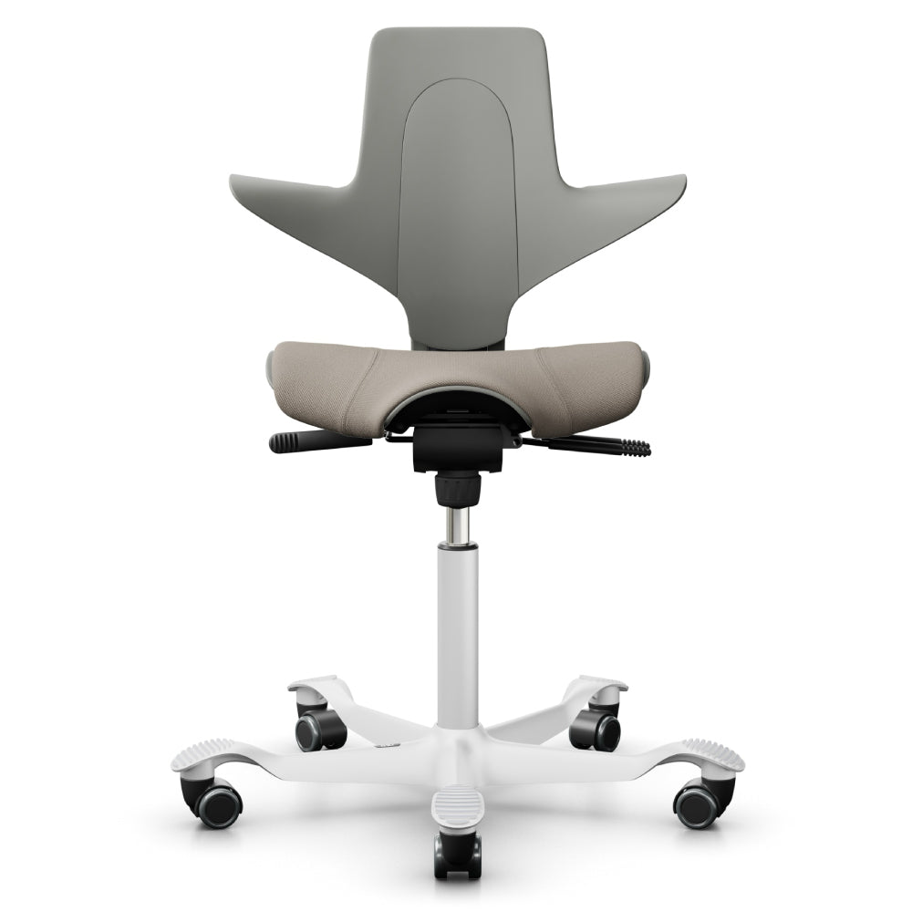 Ergonomic HÅG Capisco Saddle Chair 8020 - Adjustable Office Chair for Back Pain Relief, Perfect for Home & Work Use - Ideal for Standing Desks, Computer Work & Creative Professionals