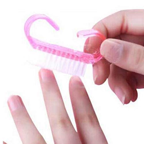 Mini Nail Brush Set - 2 Pack Small Nail Scrubber for Deep Cleaning, Stain Removal & Manicure Care | Perfect for Travel, Home & Salon Use