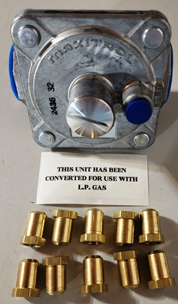 Natural Gas to LP Conversion Kit for 10-Burner Charcoal Grill - NRE #054342 | Perfect for Outdoor BBQs, Camping & Backyard Cooking