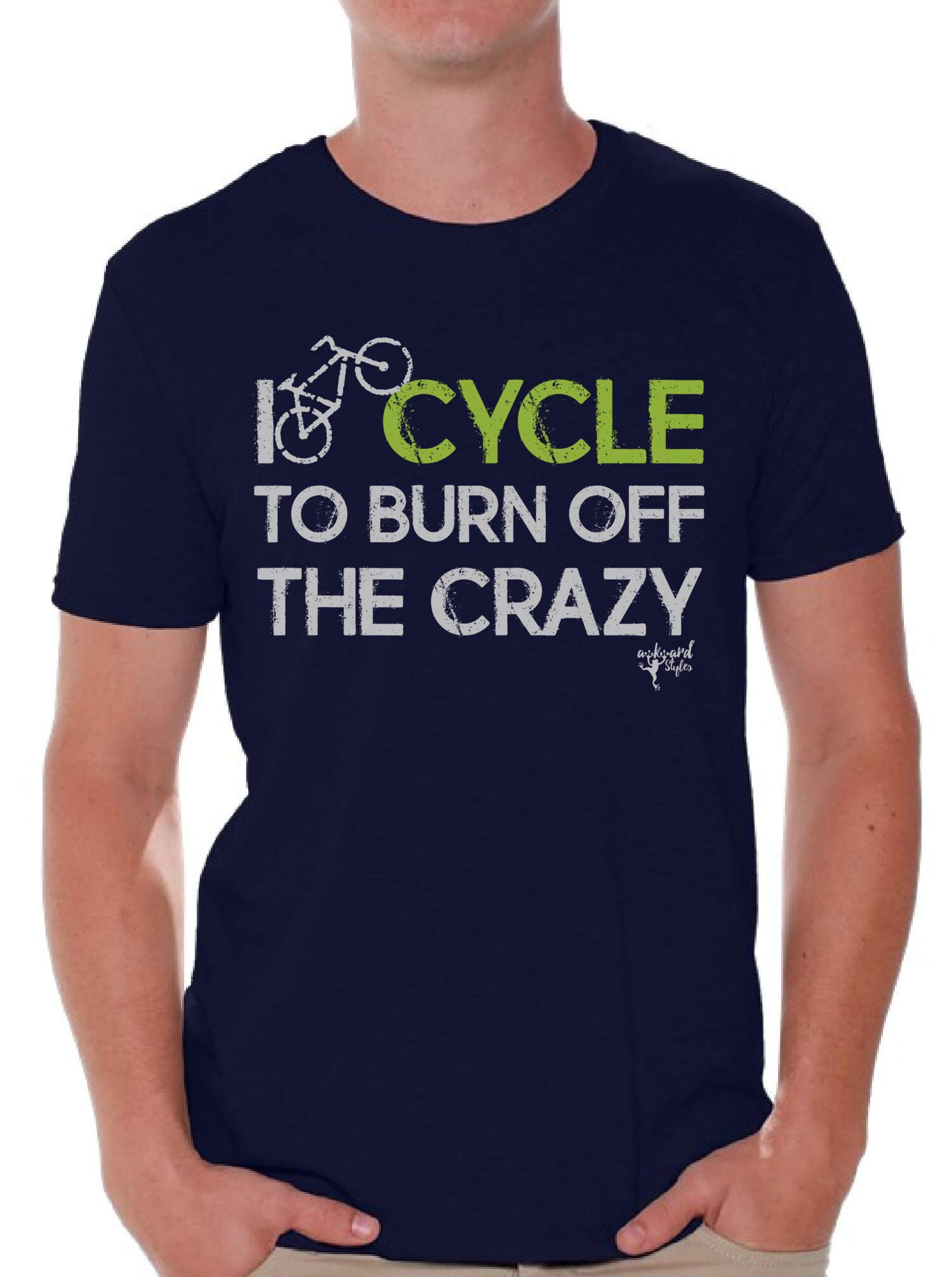 Awkwardstyles Funny Bicycle T-Shirt - Cycling Enthusiast Graphic Tee for Men & Women | Perfect Gift for Bike Lovers, Workout & Casual Wear