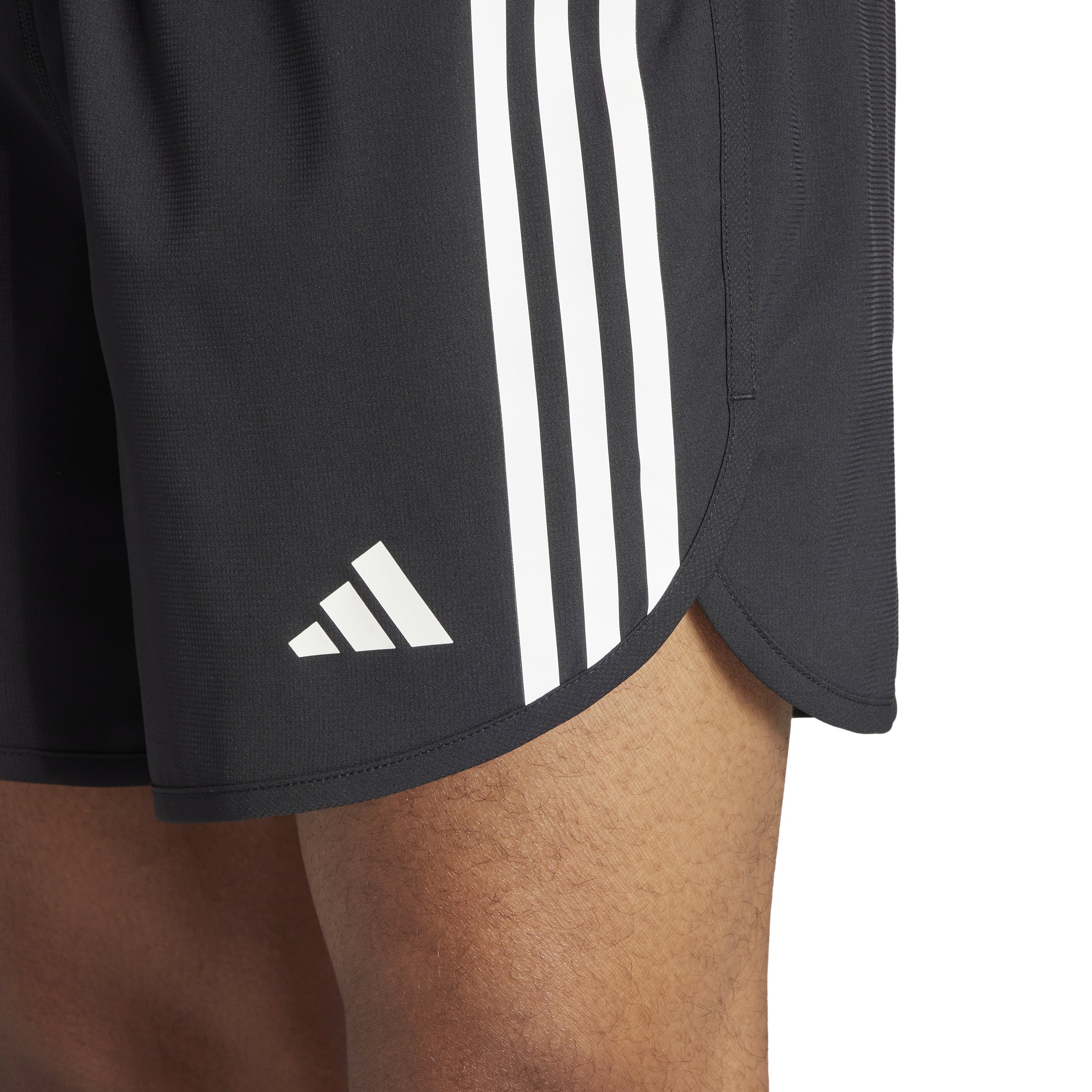 Adidas Men's Own the Run 3-Stripe Running Shorts - Lightweight Athletic Shorts for Jogging, Gym Workouts & Casual Wear