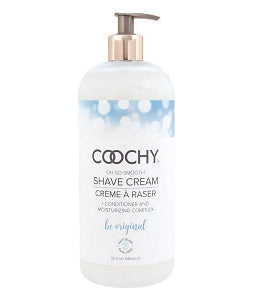 Coochy Shave Cream for Women & Men - 32oz Moisturizing Shaving Cream for Sensitive Skin - Original Formula for Smooth, Bump-Free Shave - Perfect for Bikini Line, Legs & Body Hair Removal