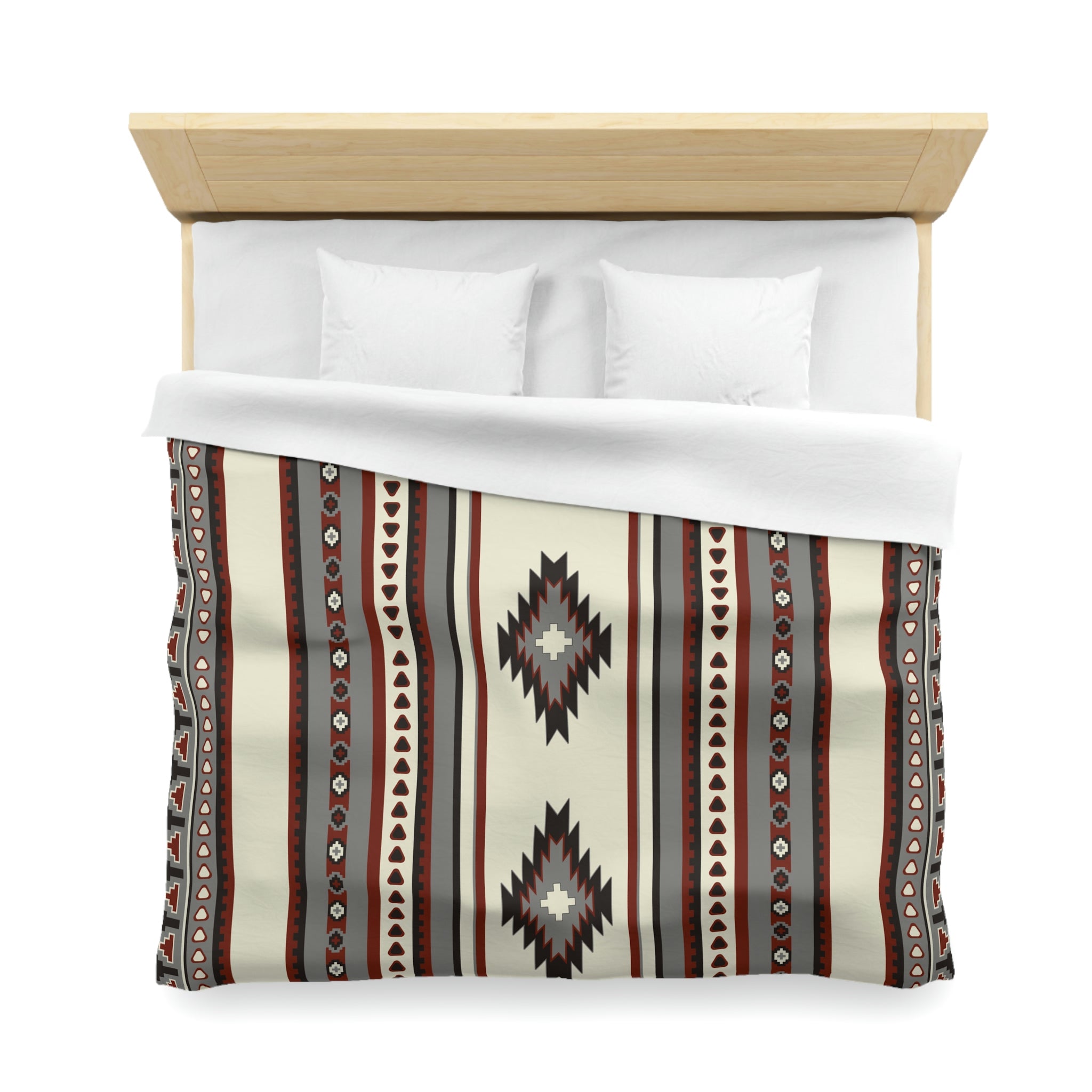 Spirit Canyon Microfiber Duvet Cover Set - Southwestern Style Bedding for Queen & Twin Beds | Soft & Breathable Bedroom Decor for Cozy Sleep & Southwestern Themed Rooms
