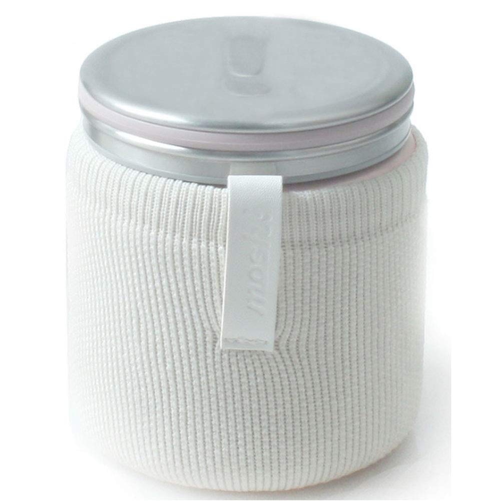 Premium Mosh Thermal Vacuum Insulated Stainless Steel Food Jar - Leak-Proof Lunch Container for Hot & Cold Meals, Ideal for Soup, Porridge, Coffee (Pink) - Perfect for Office, School, Picnics & Outdoor Adventures