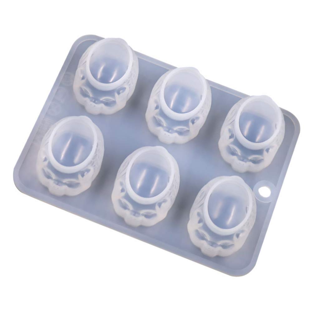 EXCEART Pig Silicone Mold for Epoxy Resin - DIY Keychain & Craft Making - Pig Shape Animal Casting Mold (White) - Perfect for Jewelry, Keychains & Home Decor Projects