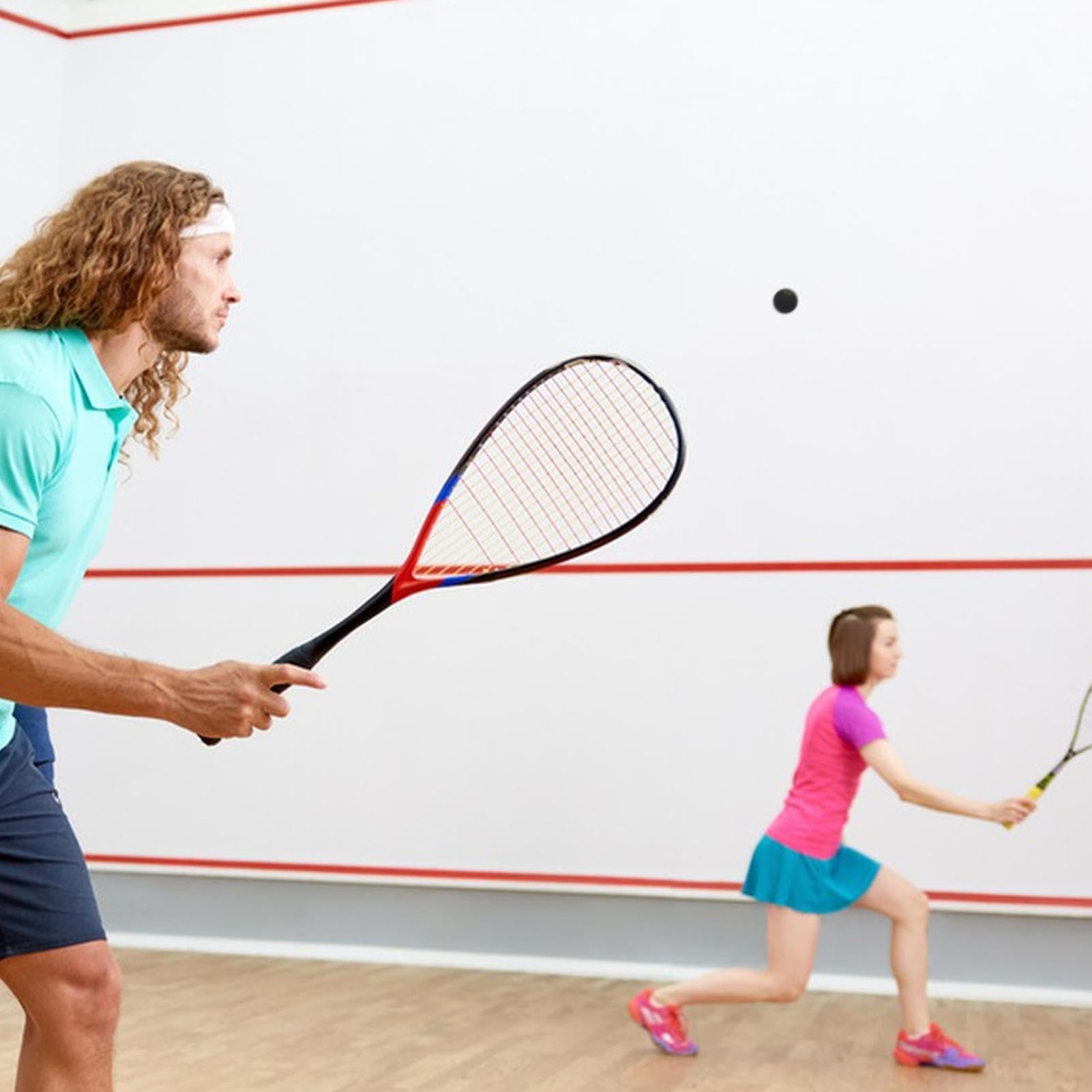 Premium 38mm Double Yellow Dot Squash Balls - High Bounce Competition Grade for Tournaments & Training | Slow Speed for Beginners | Perfect for Squash, Handball & Racket Sports Practice