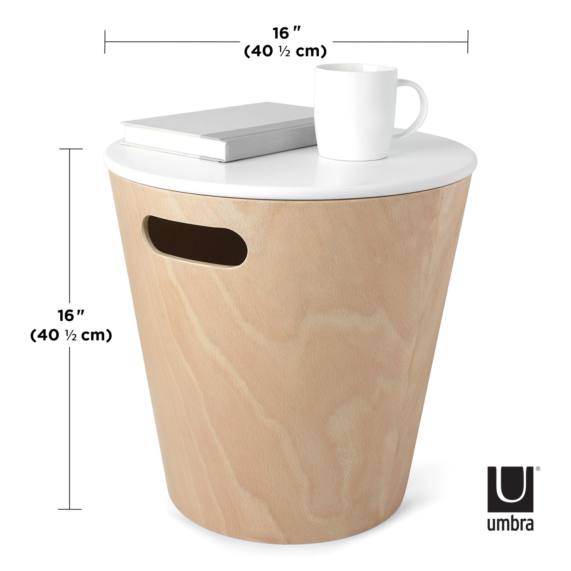 Wooden Storage Stool with Lid - Multipurpose Seat & Organizer for Living Room, Bedroom, Entryway - Perfect for Home Decor & Extra Storage Space