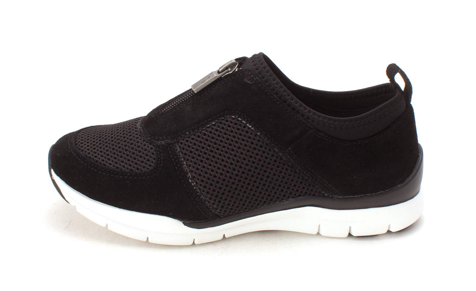 Ros Hommerson Fly Women's Athletic Casual Comfort Shoes - Leather & Mesh Zipper Design for Walking, Travel & Everyday Wear