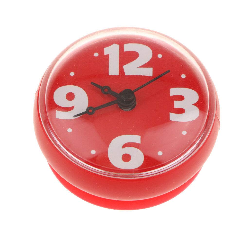 Digital Alarm Clock with Timer - Waterproof Sticker Clock for Bathroom, Shower & Kitchen Decor | Perfect for Home, Office & Gym Use
