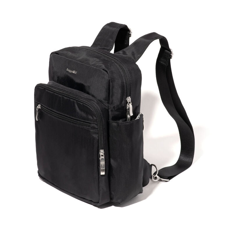 Baggallini Convertible Backpack Sling - Versatile Crossbody Bag for Women, Travel & Everyday Use | Lightweight, Water-Resistant & Multi-Functional