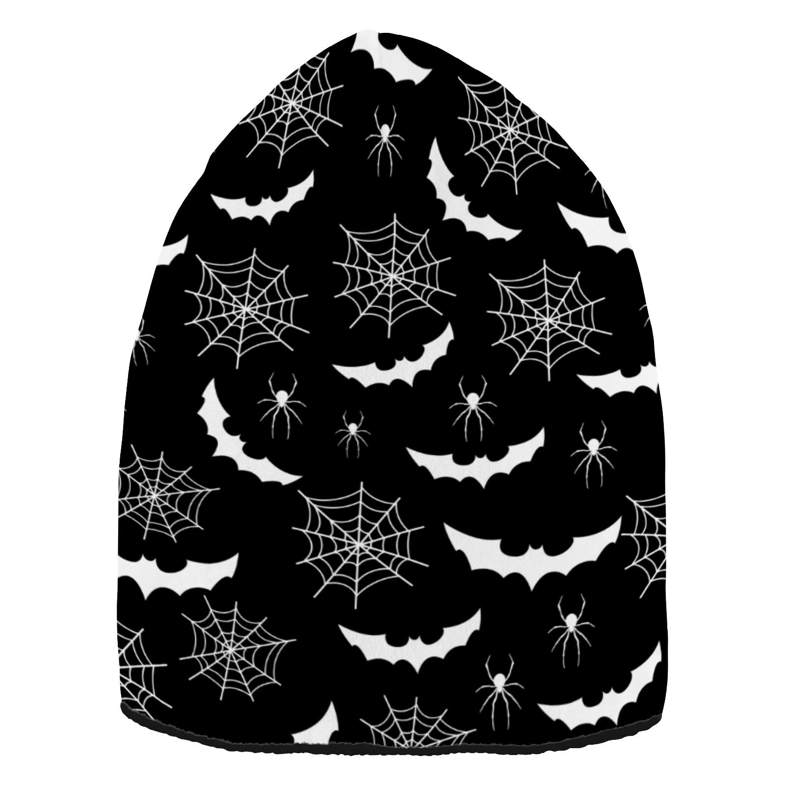 Unisex Gothic Knit Beanie Hats for Men & Women - Warm Winter Skull Cap for Cold Weather, Outdoor Activities & Street Fashion