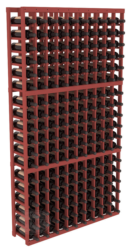 InstaCellar 10 Column Standard Wine Rack - Durable Metal Wine Storage for Home, Kitchen, or Cellar - Perfect for Organizing and Displaying Wine Bottles