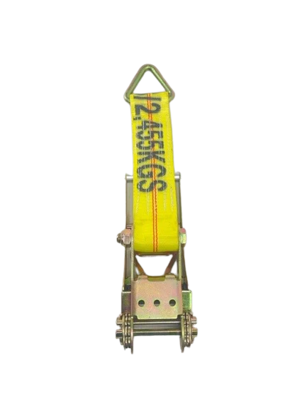 3-Piece Ratchet Strap Set with Heavy-Duty D-Rings - Secure Cargo, Furniture & Luggage for Transport, Moving & Storage