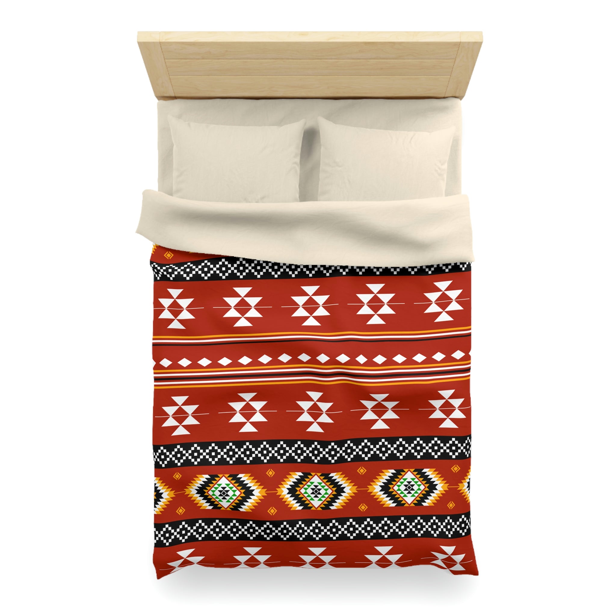 Premium Microfiber Duvet Cover Set - Soft Breathable Bedding for Queen/King Size Beds - Sahara Frontier Collection - Perfect for Cozy Bedroom Decor & Guest Room Essentials