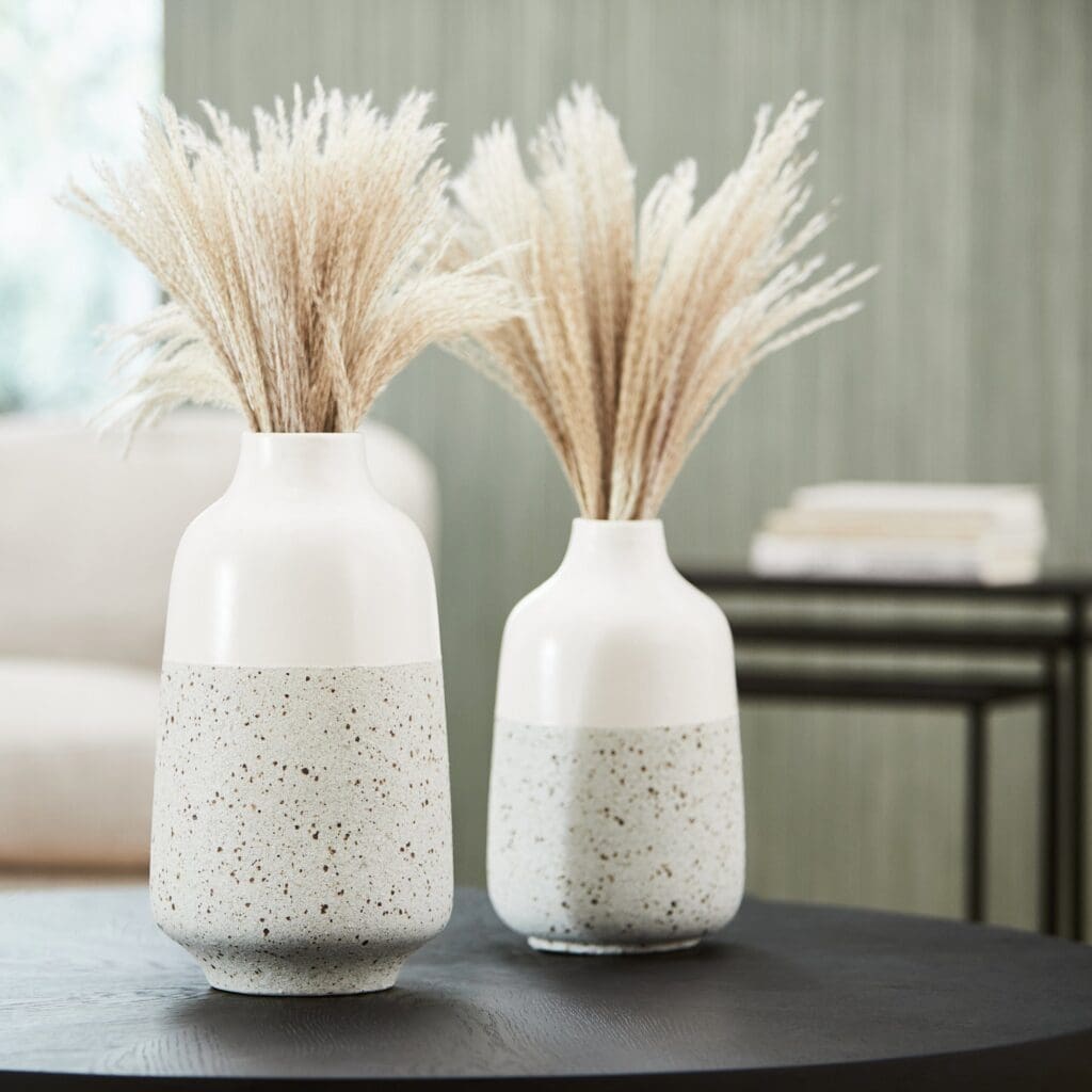 Cyan Design 11195 Summer Shore Vase - White Medium Ceramic Vase for Home Decor, Wedding Centerpiece & Coastal Living Room Accent