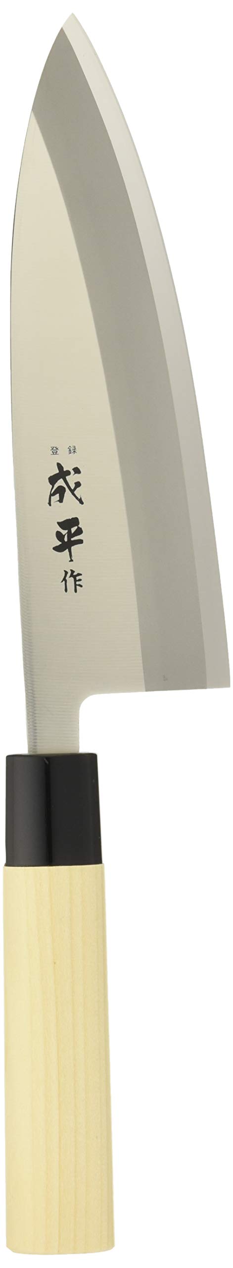 Premium FUJI CUTLERY Narihira #9000 Deba Knife - 18cm Single-Edge Japanese Kitchen Knife (FC-73) - Ideal for Sushi, Fish Filleting & Precision Cutting