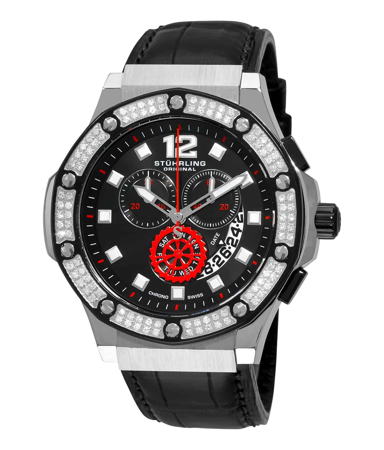 Apocalypse C45 160DS 45mm Classic Men's Watch - Waterproof Stainless Steel Analog Wristwatch for Outdoor, Business & Casual Wear