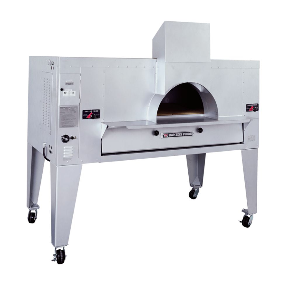 Bakers Pride IL Forno Classico 48-Inch Brick Lined Commercial Pizza Oven - Natural Gas Powered for Pizzerias, Restaurants & Catering Businesses
