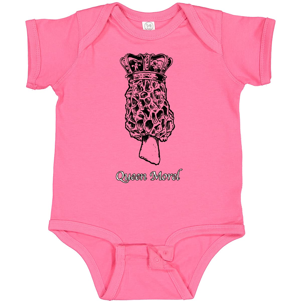 Inktastic Mushroom Queen Baby Bodysuit - Foraging & Outdoor Adventures