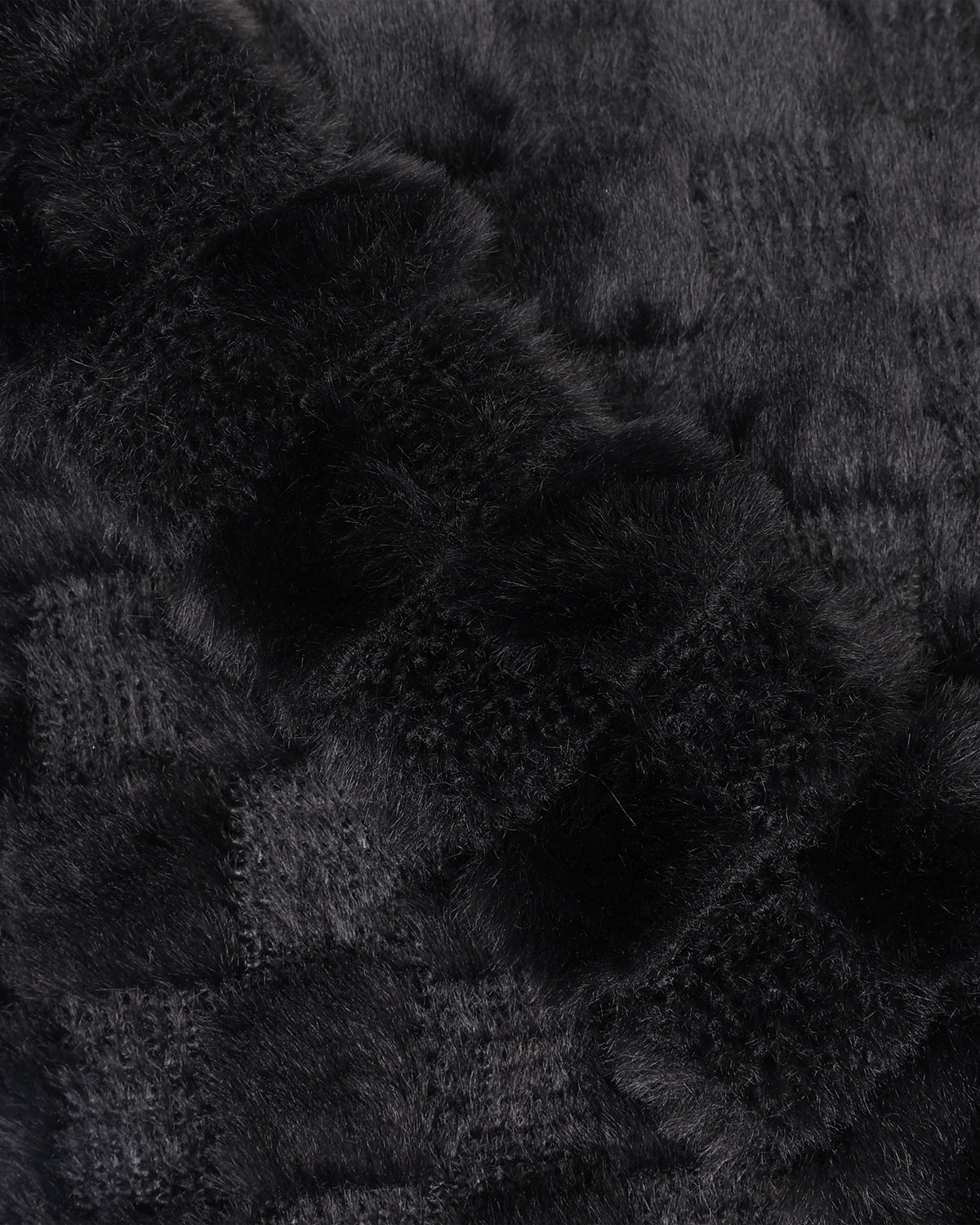 Stylish Black Fluffy Messenger Bag for Women & Men - Perfect for Work, School & Travel