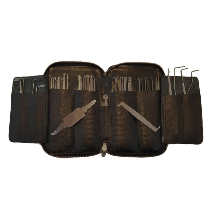 60 Piece Professional Lock Pick Set - High-Quality Lock Picking Tools for Locksmiths & Enthusiasts - Perfect for Home Security, Emergency Lockouts & Hobby Practice