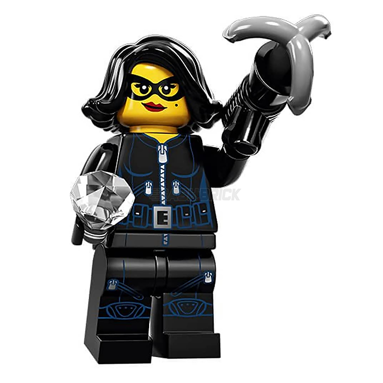 LEGO Collectible Minifigures Series 15 - Jewel Thief (15/16) | Rare Limited Edition LEGO Figure for Collectors & Display | Perfect for LEGO Enthusiasts & Themed Displays