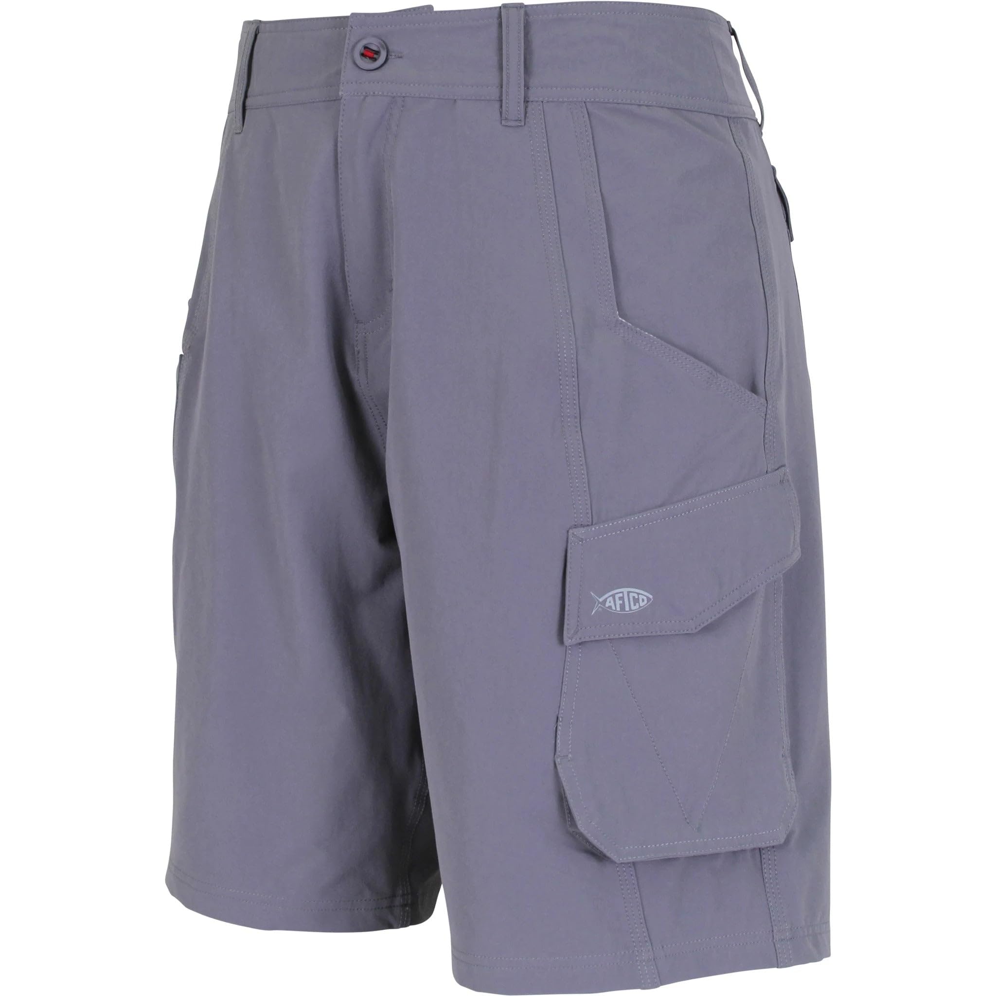 AFTCO Stealth Fishing Shorts - Quick-Dry, UPF 50+ Sun Protection, Lightweight Men's Fishing Shorts for Saltwater & Freshwater Angling - Perfect for Boat Fishing, Surf Casting, and Outdoor Adventures