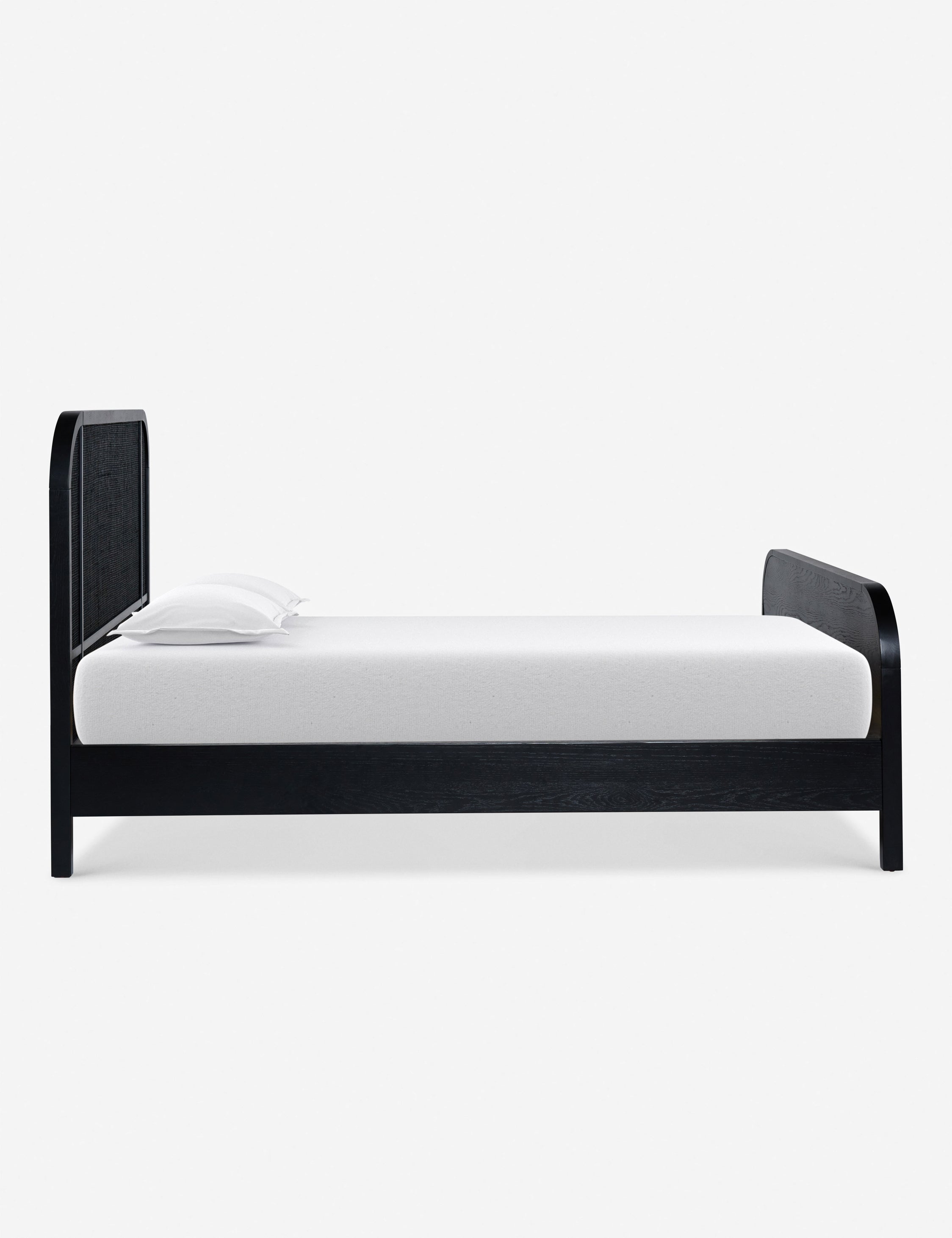 Brooke Platform Bed Frame - Modern Minimalist Wooden Bed with Storage - Perfect for Small Spaces, Apartments & Bedrooms