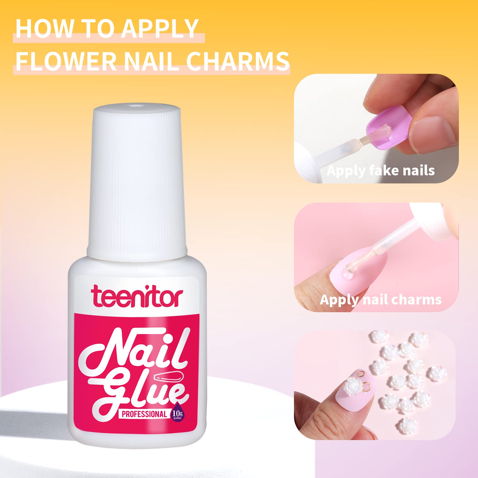 Teenitor Short Square Press On Nails - Matte Fake Nails with Glue Kit (12 Colors) | Easy DIY Artificial Nails for Everyday Wear & Special Occasions