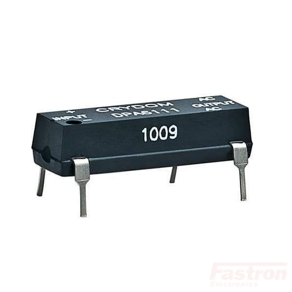 DPA6119 Solid State Relay PCB Mount - 3.5-10VDC Control Input, 1A 20-280VAC Load - Perfect for Industrial Automation & HVAC Control Systems