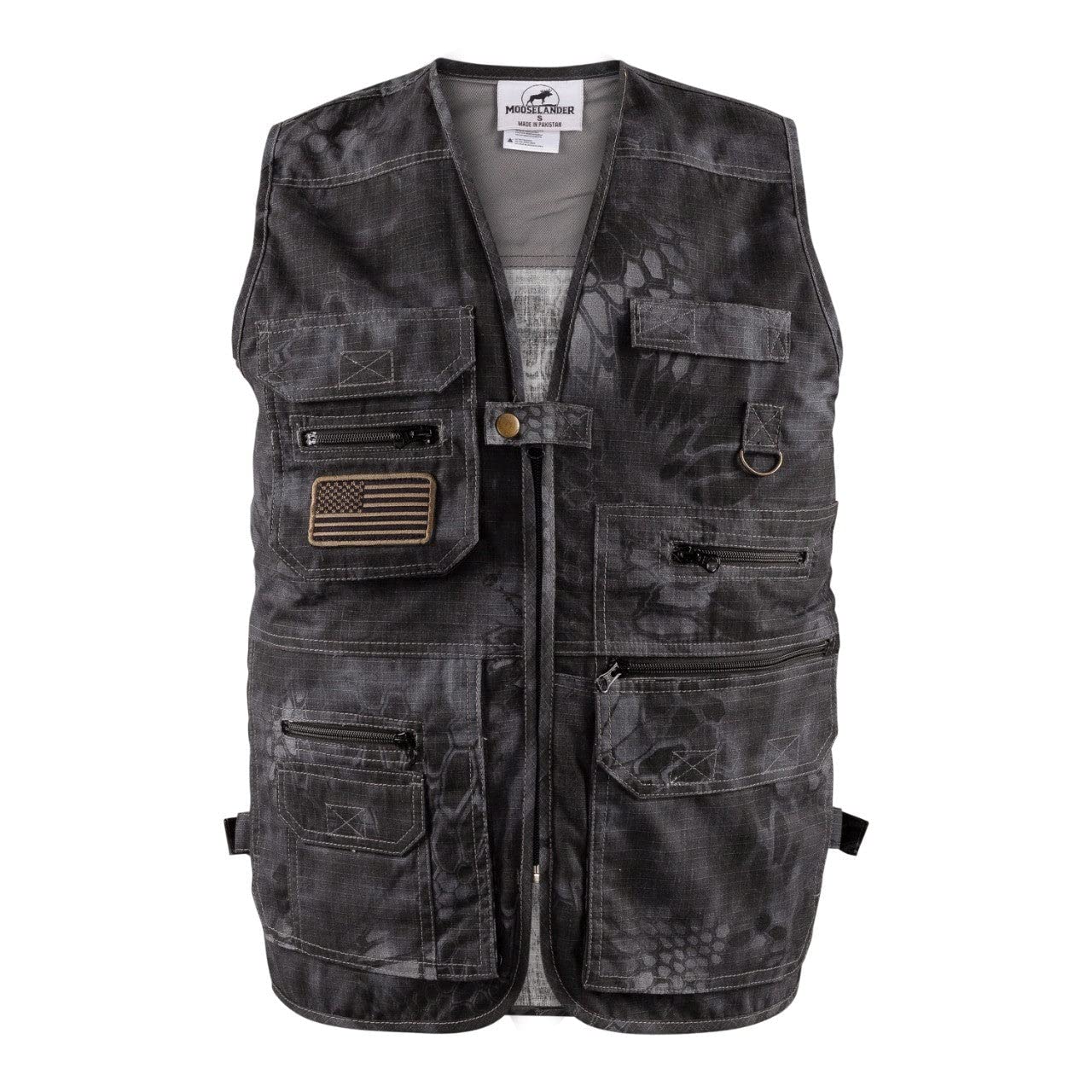 Mooselander - Tactical Conceal & Carry Vest for Adults | Kryptek Typhon Camo | Hunting, Airsoft & Outdoor Activities | Durable & Adjustable Design