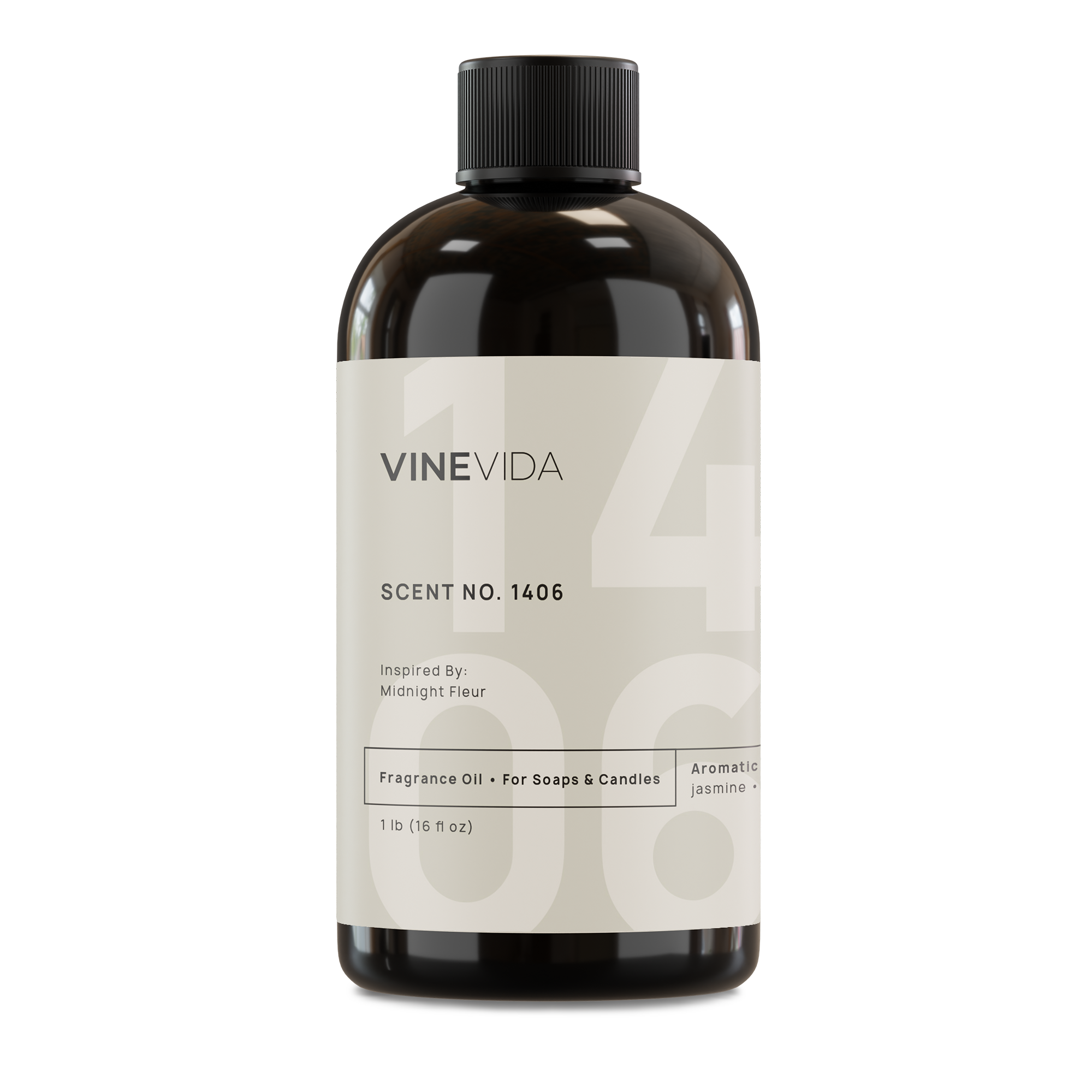 NO. 1406 Fragrance Oil for Soaps & Candles - Midnight Fleur by Nest Inspired Scent | Perfect for DIY Home Fragrance, Bath & Body Products