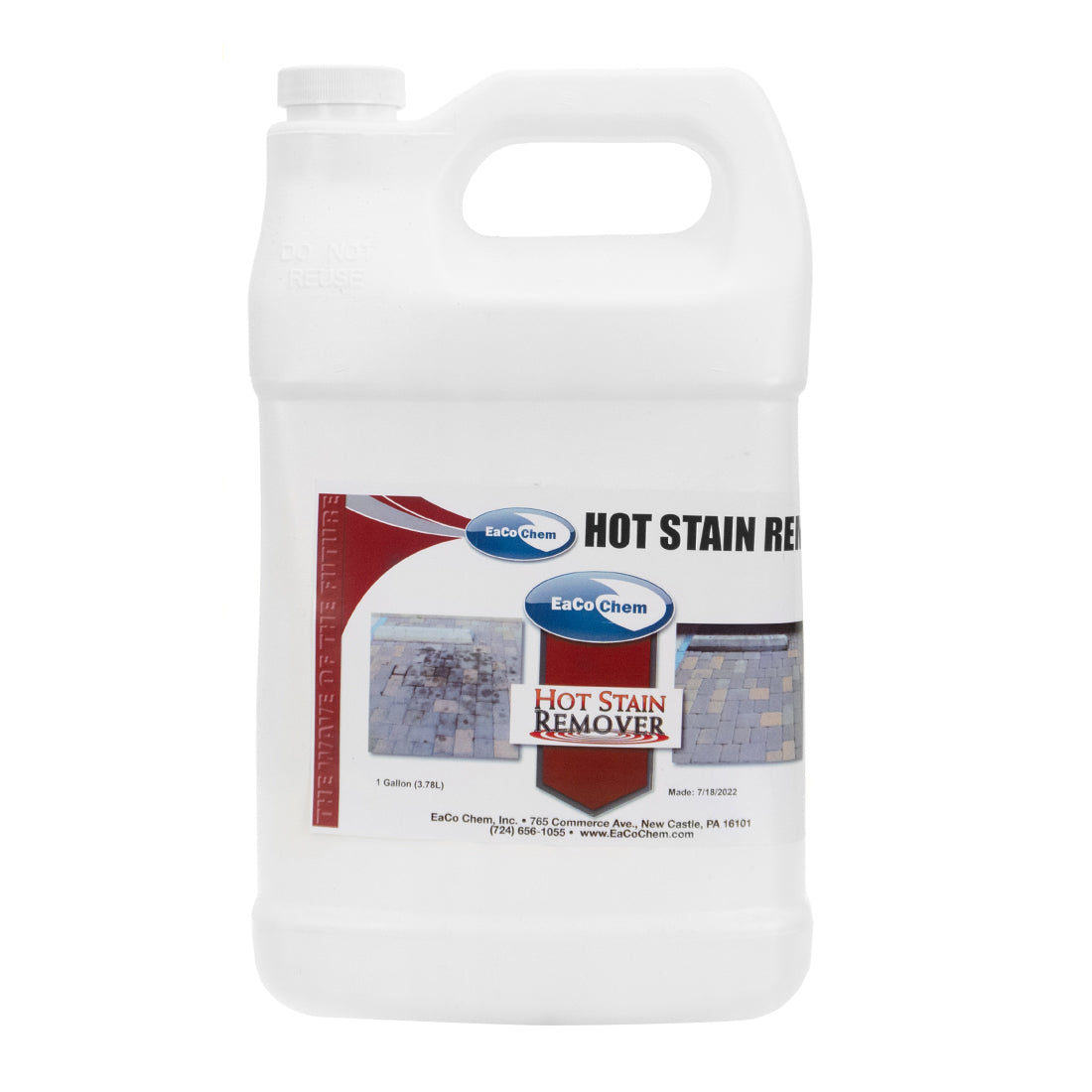 EaCo Chem Hot Stain Remover - Powerful Cleaning Solution for Tough Stains | Ideal for Kitchen, Bathroom & Laundry Use