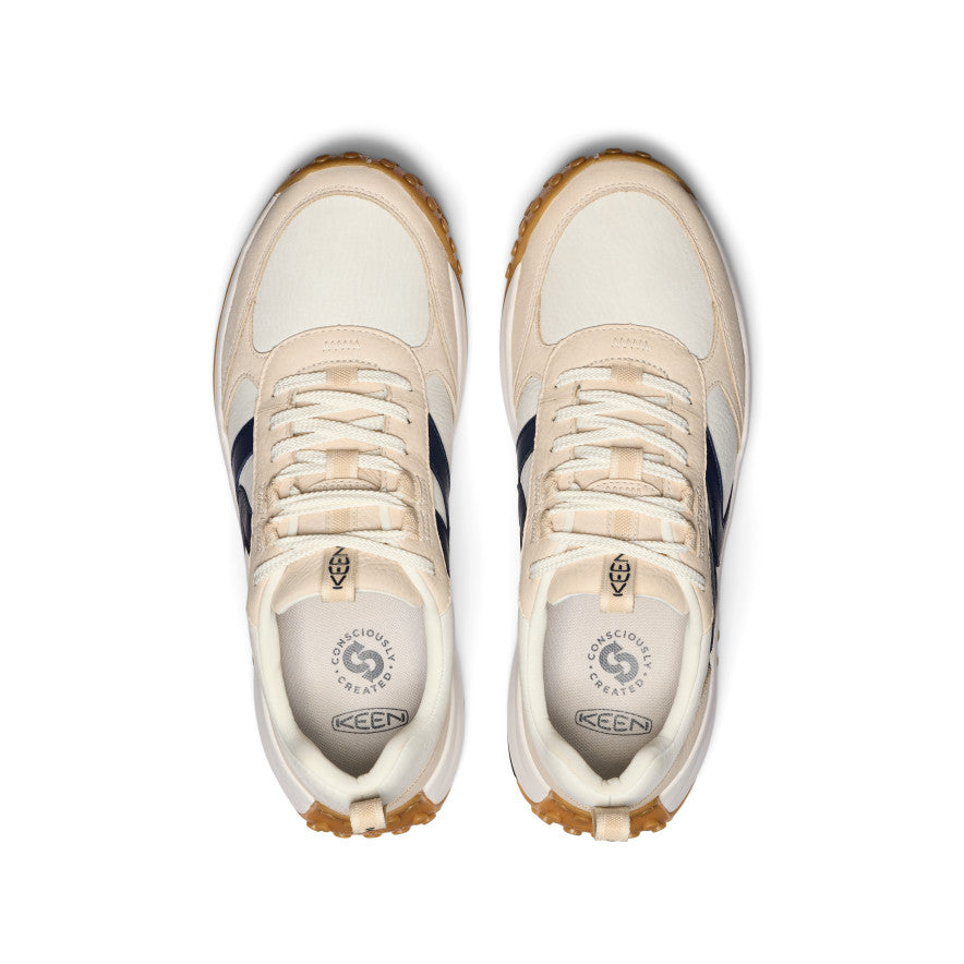 Men's KS86 Leather Sneakers - Premium Comfort & Style in Birch/Star White | Casual Wear, Office & Everyday Fashion