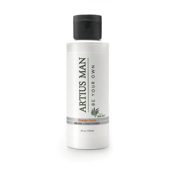 Artius Man Orange Grove Beard Conditioner - Softening & Hydrating Beard Oil for Men - Perfect for Daily Grooming & Styling - Great for Dry, Itchy Beards & Mustaches