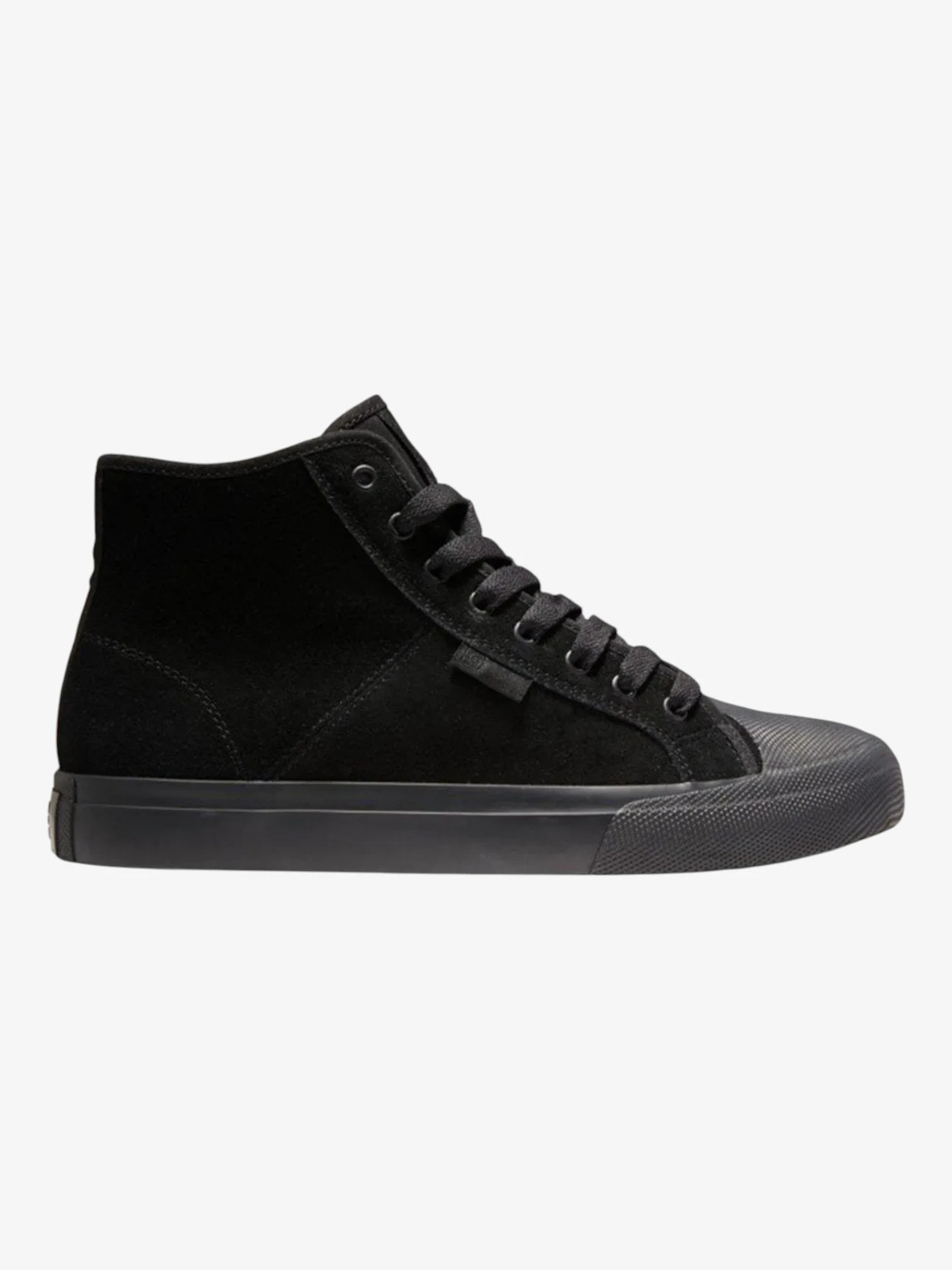 DC Manual Hi RT SD Skate Shoes - Black - High-Top Sneakers for Men | Durable & Comfortable for Skateboarding, Streetwear & Casual Wear