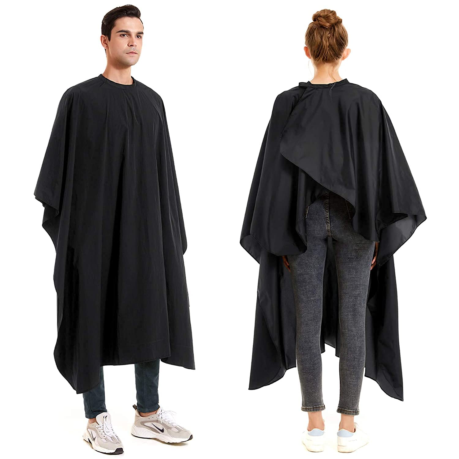 SIYAA Waterproof Barber Hair Cutting Cape - Salon Hairdressing Apron for Men, Women & Kids (Pack of 1) | Professional Haircut, Styling & Grooming Essential