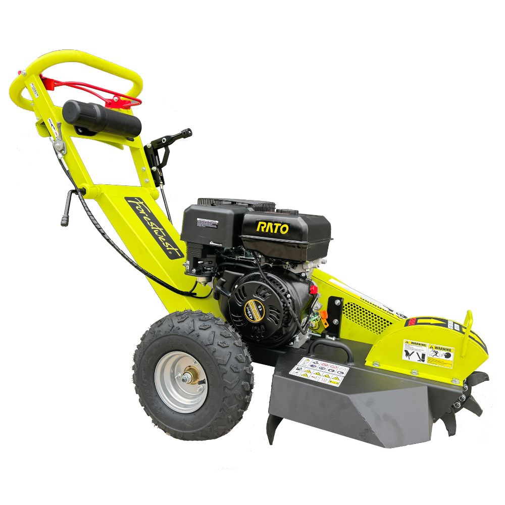 Forestwest 15HP Gas Powered Stump Grinder with 330MM Cutting Capacity - BM11075 Model | Ideal for Landscaping, Tree Removal & Property Maintenance