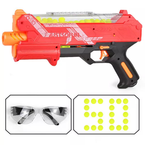JustSoFun K3 Hyper Round Ball Blaster - High Performance Foam Ball Launcher Toy for Kids & Adults | Outdoor Games, Backyard Fun, Birthday Parties, Team Sports
