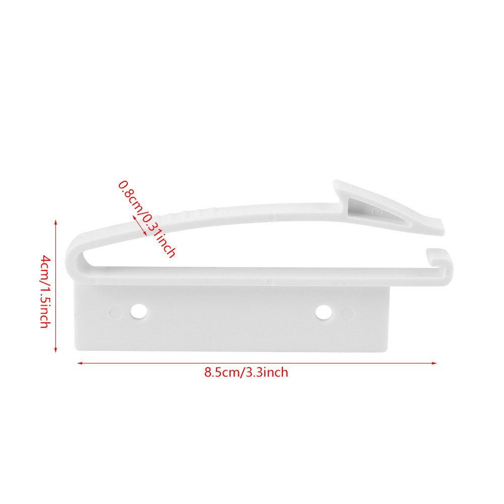 4PCS Invisible Baby Safety Drawer Locks - Childproof Sliding Cabinet & Closet Locks for Home Security - Perfect for Nursery, Kitchen & Bathroom Safety