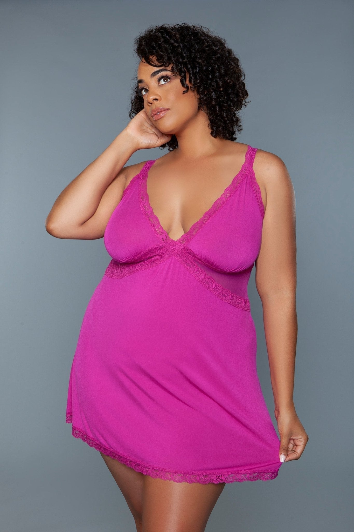 BeWicked Women's Alexi Slip 2239 - Sexy Lingerie for Women, Comfortable Sleepwear & Nightwear - Perfect for Valentine's Day, Anniversary Gifts & Romantic Nights