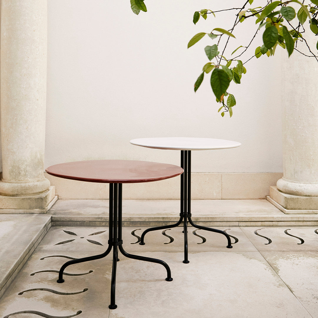 Carmel Bistro Lounge Table - Modern Cafe & Restaurant Furniture for Indoor & Outdoor Dining, Patio, Bar, and Coffee Shop Decor