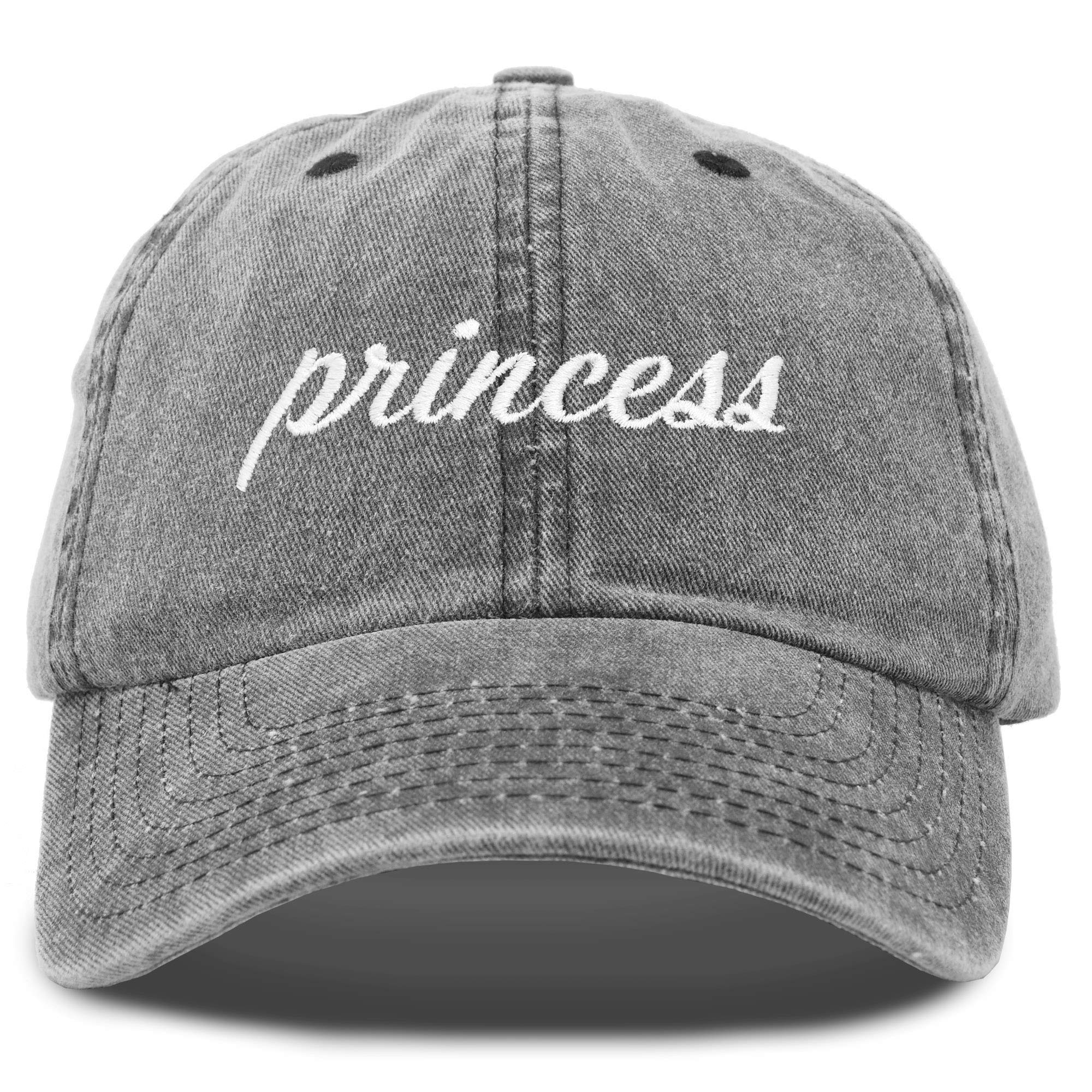 DALIX Vintage Princess Baseball Cap for Women - Adjustable Dad Hat for Casual Wear, Outdoor Sports & Fashion Accessories