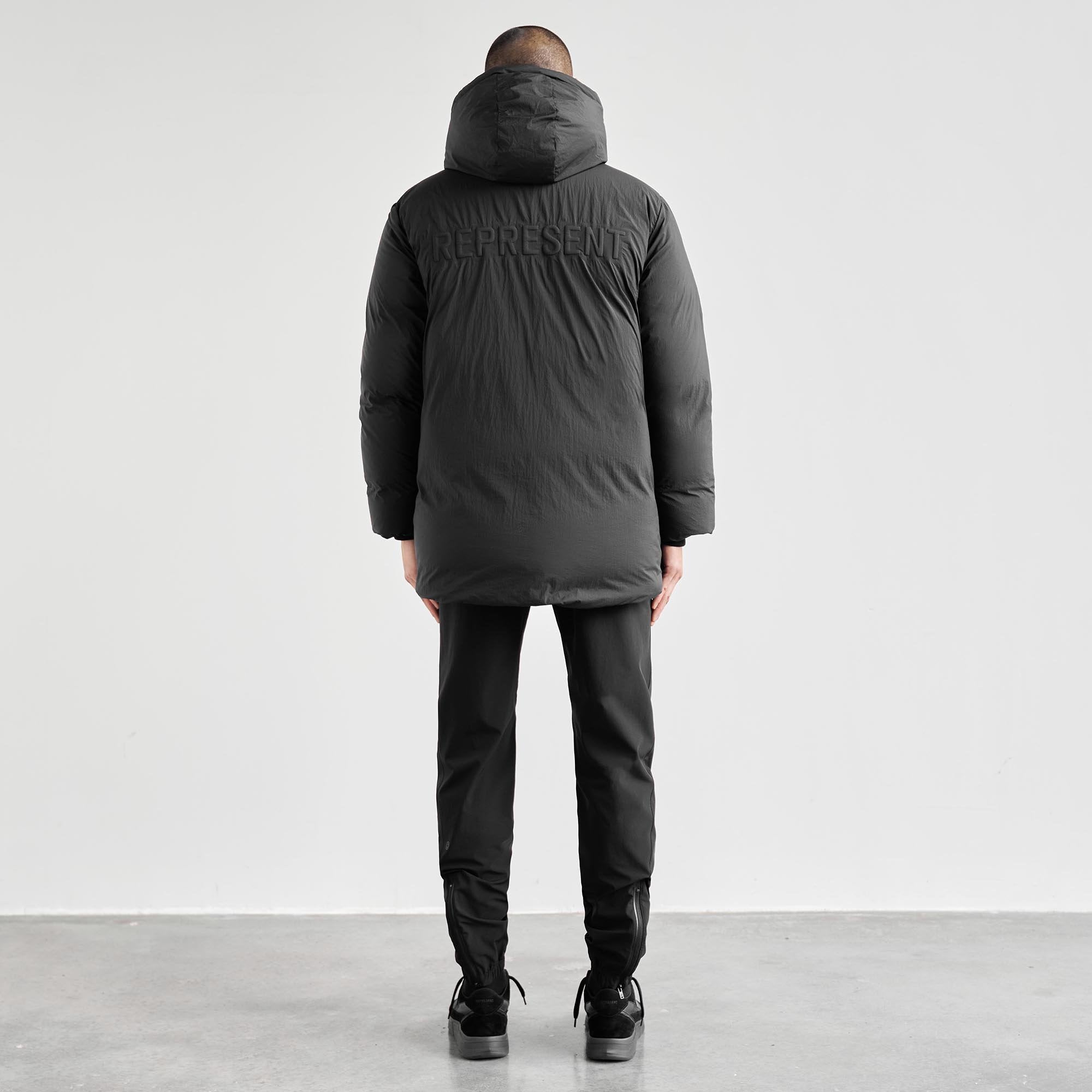 Black Puffer Parka Jacket for Women & Men - Lightweight Winter Coat for Cold Weather, Outdoor Activities & Daily Wear