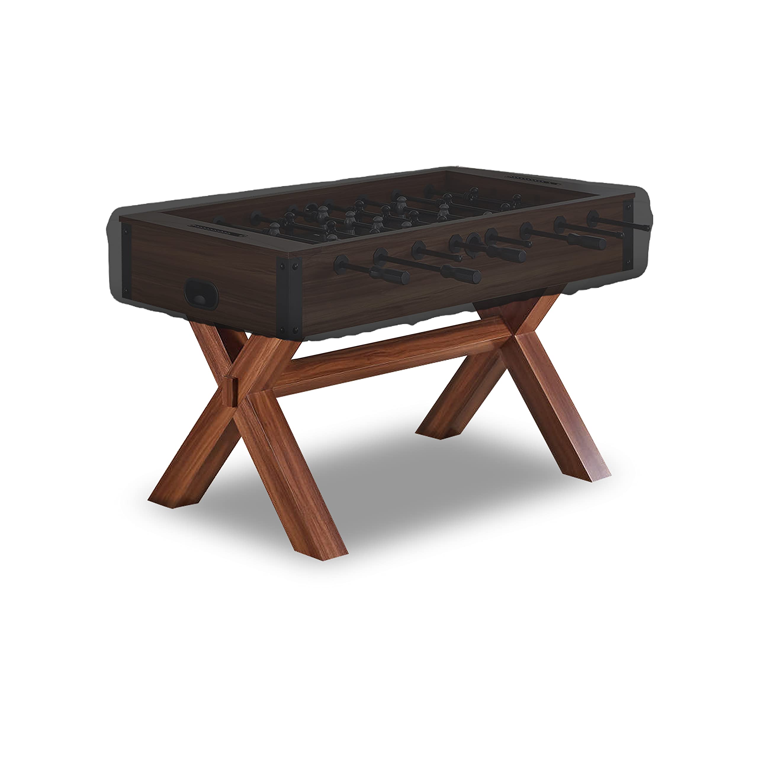 Waterproof Foosball Table Cover 12 Oz - Heavy Duty Weather Resistant Outdoor Game Table Cover with Elastic Edges (56