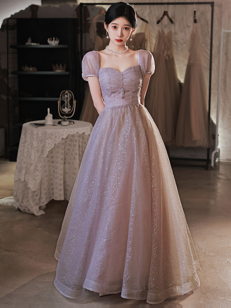 Sparkly Off Shoulder A-Line Evening Dress for Prom, Party & Formal Events - Elegant Gown 605 | Perfect for Homecoming, Cocktail Parties & Special Occasions