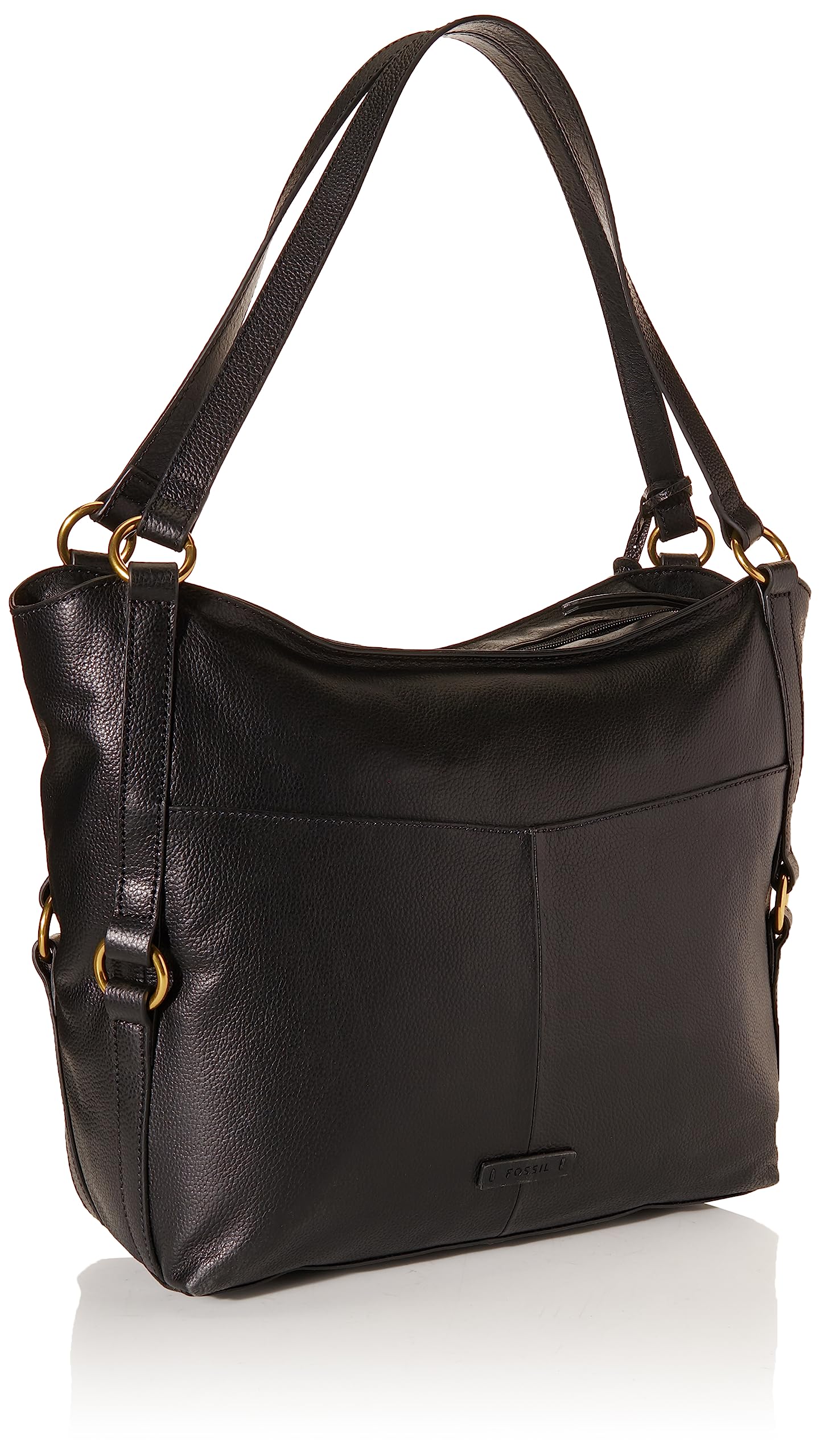 Fossil Women's Genuine Leather Tote Bag - Stylish & Spacious Handbag for Work, Travel & Everyday Use